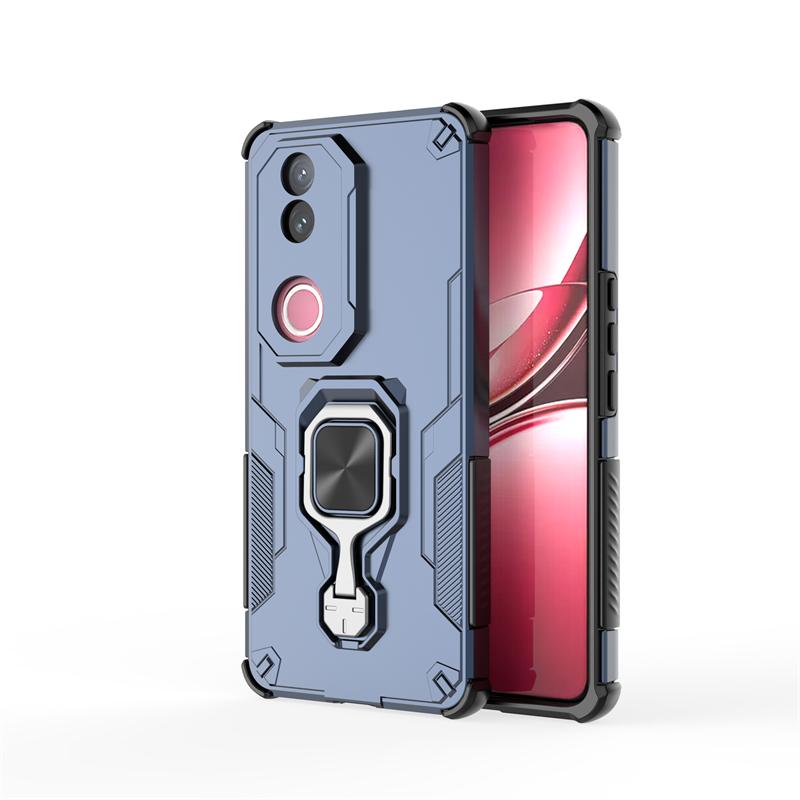 Anti-Slip Phone Case For Vivo V50 Magnetic Suction Stand Phone Holder Armor Back Cover Vivo V50 V50e 5G Case For Vivo V50 Case