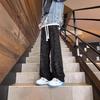 Corduroy Pants Men's Spring and Autumn Versatile Loose Straight Casual Pants New American Retro Boys Tie-dye Trousers