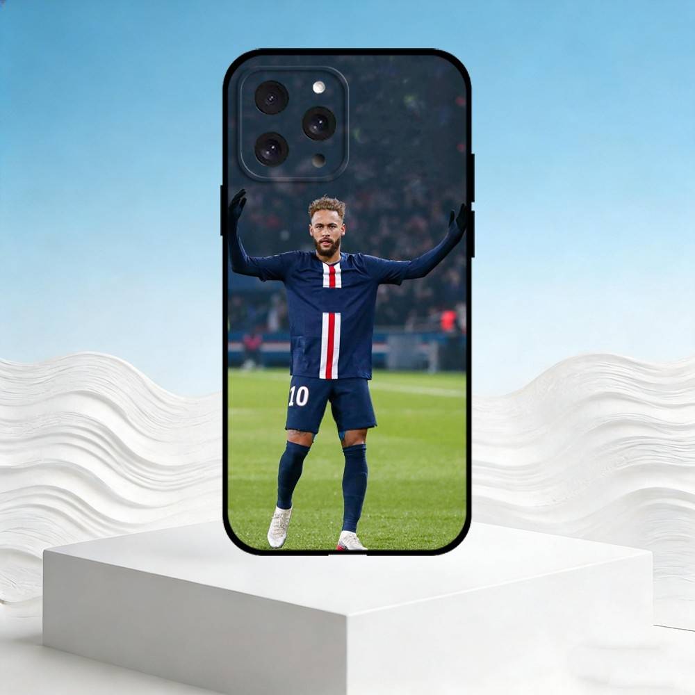 

N-Neymar Phone Case For iPhone 17,16,15,14,13,12,11 Plus,Pro Max,SE4Soft Silicone Black Cover iPhone16pro