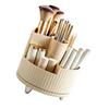 Makeup Brush Holder 360 Degree Rotating Cosmetic Storage Cup for Vanity Small Perfume Lipstick