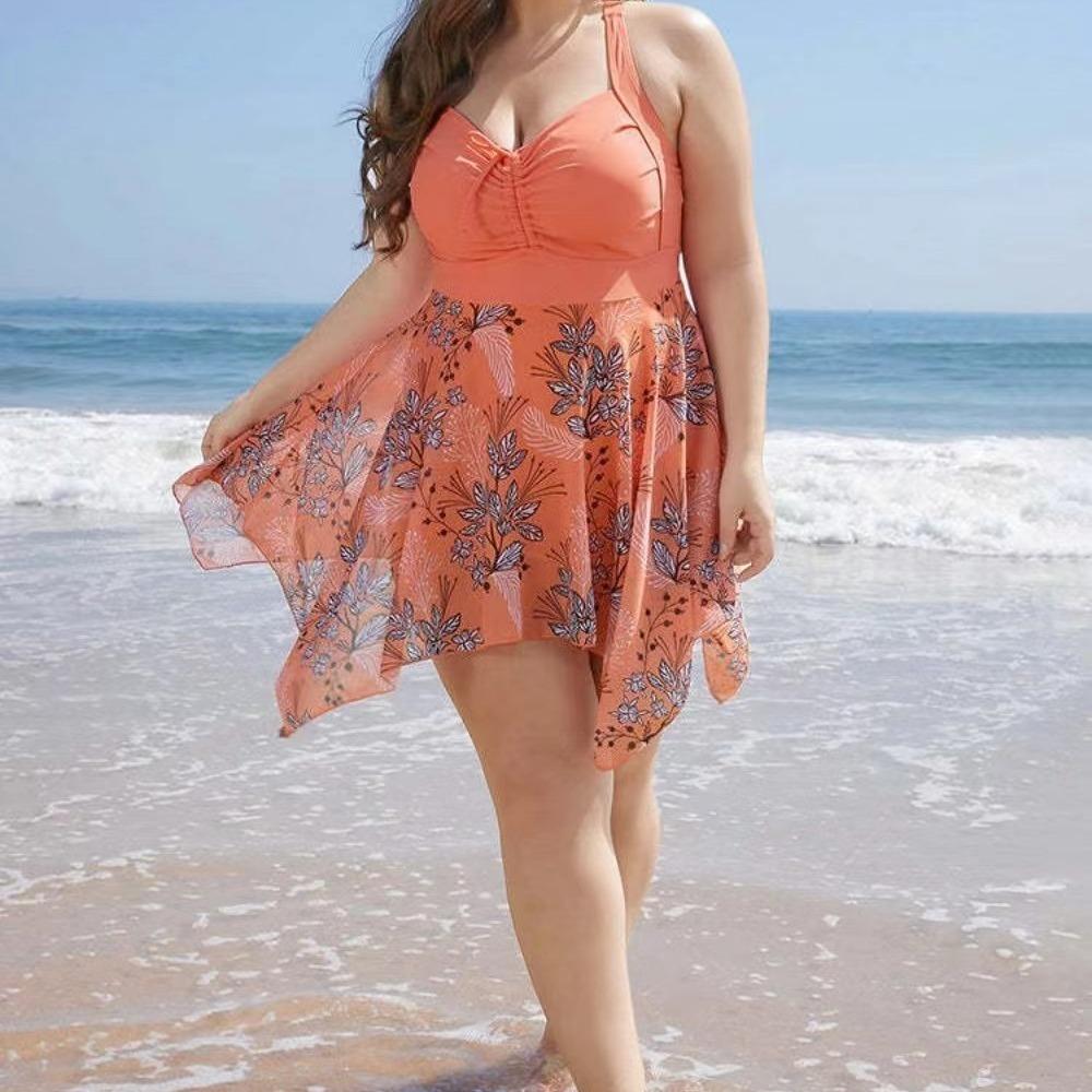 

Женское бикини, сексуальный купальный костюм с высокой талией, пляжный купальник, женский летний купальник 5XL