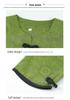 Stylish Summer Two-Piece Set for Elderly Women – Grandma's Mid-Sleeve Top & Fashionable Pants