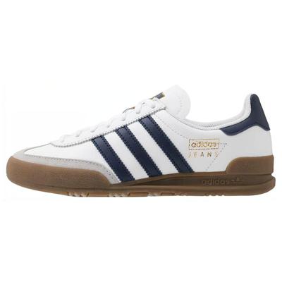Jeans Weiß Collegiate Navy Gummi-Sneakers FW6207