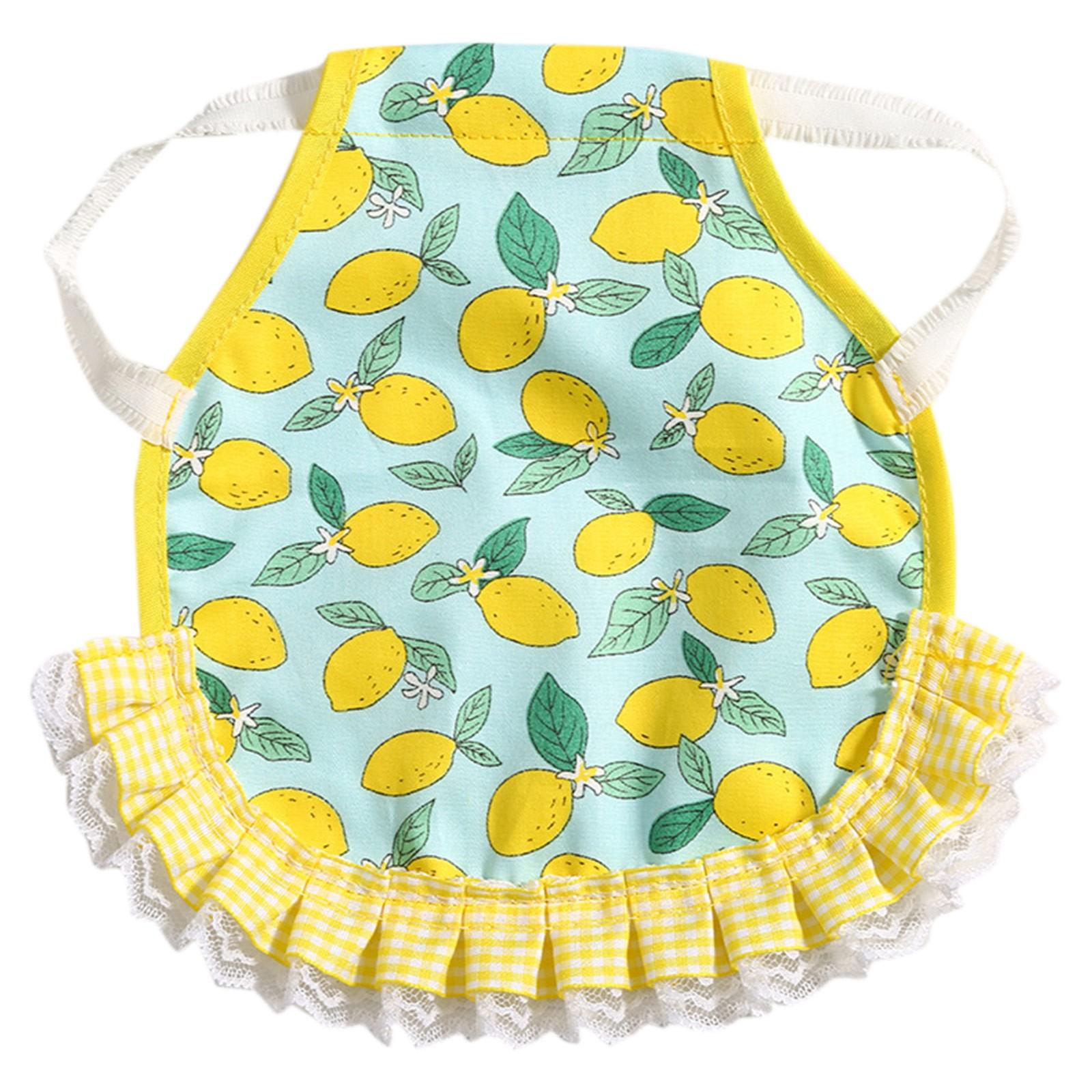 

Куриный фартук с принтом Куриное седло для защиты спины Эластичные ремни куртки Куриный фартук E жёлтый