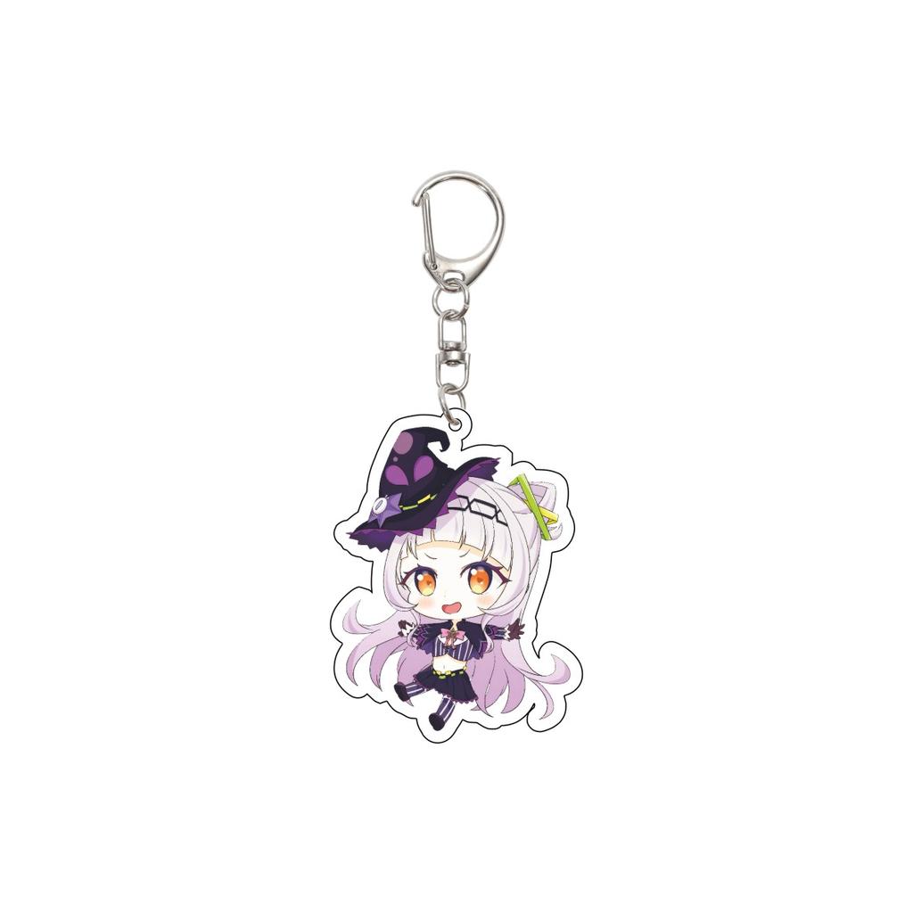 55MM Anime hololive Keychain Tokino Sora/Robocosan/Ōokami Mio/Shirogane Noel Key Chain Acrylic Model Plate Christmas Gifts
