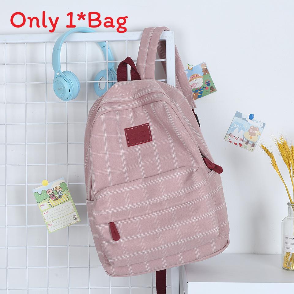 Minimalist College Student Backpack With Breathable Oxford Fabric For Teens And Adults