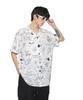 ROCKPSYCHO Tattoo Short Sleeve Shirt - White