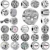 Original Design Silver Jewelry DIY Gift for Women Charm Beads for Bracelets and Necklaces