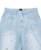 LEE Men Relaxed Fit Painting Denim Pants Indigo Light