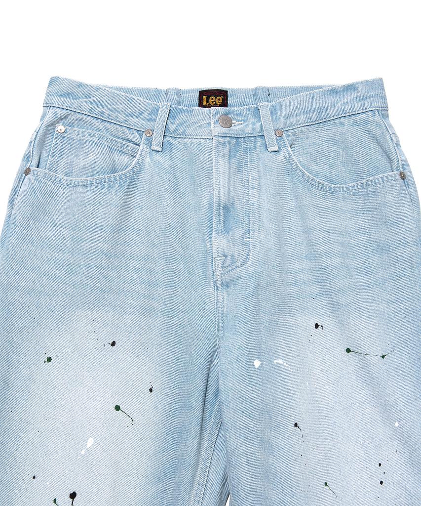 LEE Men Relaxed Fit Painting Denim Pants Indigo Light