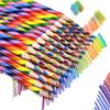 7-Color Rainbow Gradient Pencil: Multi-Color Magic for Hand-Painted Art