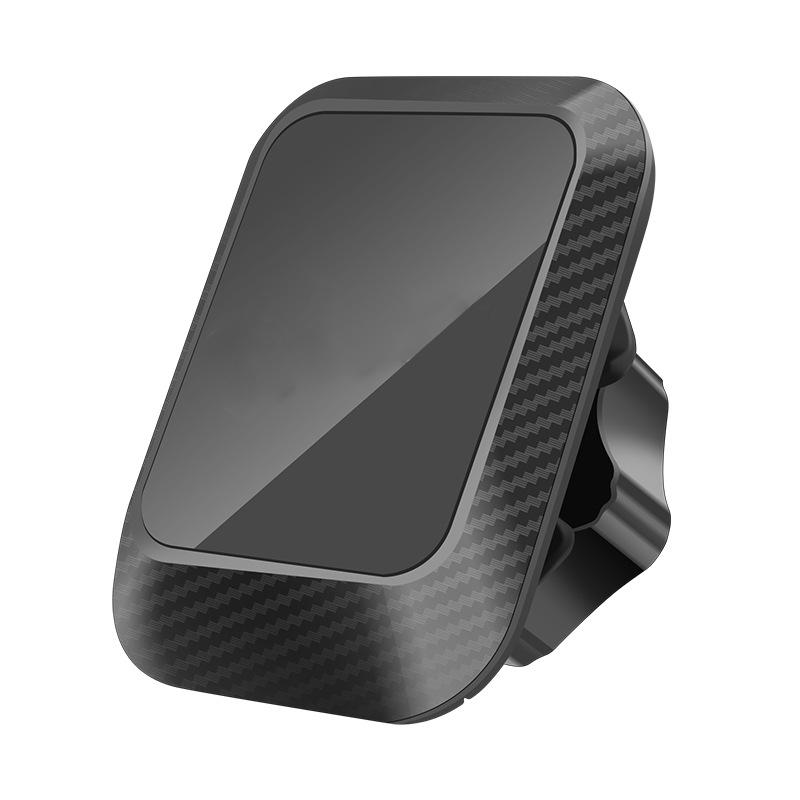 Magnetic Aluminum Alloy Car Phone Holder with MagSafe Connector and 17mm Ball Head