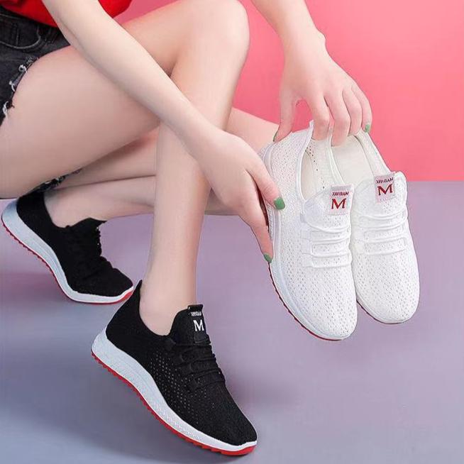 Damen Laufschuhe Sportschuhe Leichte Freizeit Mesh Schuhe Weich besohlte Einzelschuhe