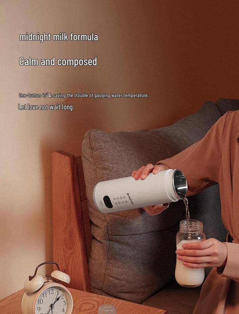 Chigo Smart Reisekochkessel: Tragbarer elektrischer Becher zum Kochen, Erhitzen und Isolieren. Ideal für Büro- und Reisegebrauch.