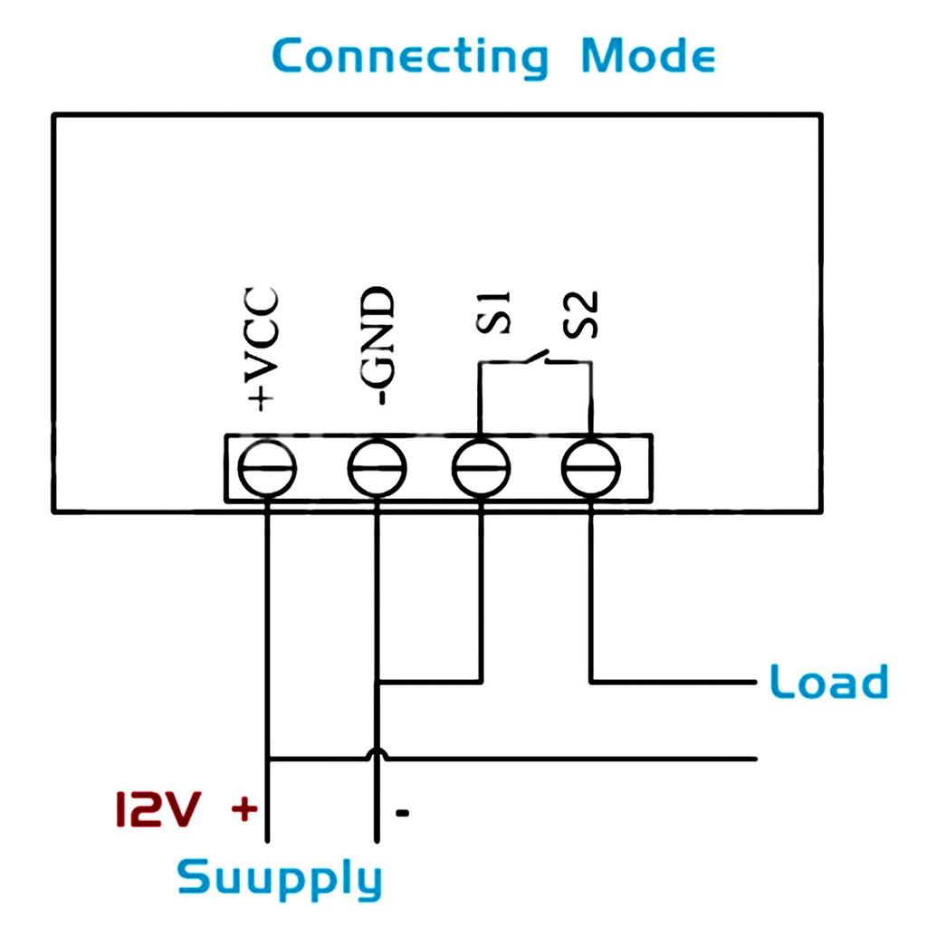 Portable Infinites Delay Timers Relays Module with Double Digital Screens for Clear Time Display and Easy Operations