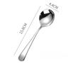 304 Stainless Steel Tea Ice Cream Dessert Spoon Dinner Teaspoon Coffee Soup Spoons Tableware Kitchen Accessories Dining Gifts