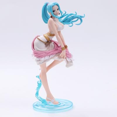 Mergaitė Nefeltari Vivi Princess Mėlyna ilgaplaukė suknelė Ver. PVC veiksmo figūrėlės Vivi Nami Luffy Collectibles Model Toys