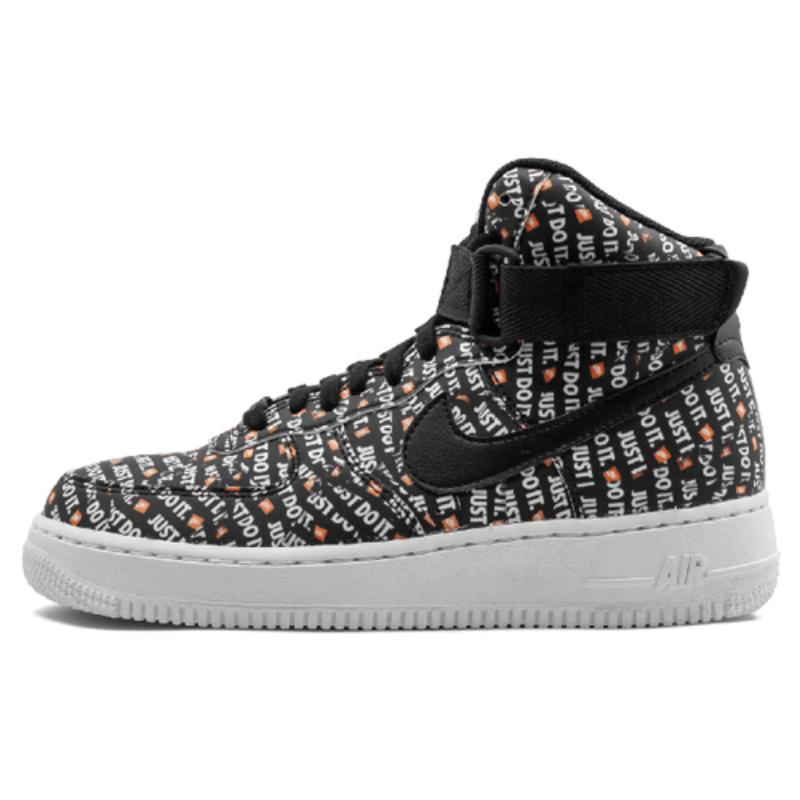 

Nike Женские кроссовки Air Force 1 High Just Do It Pack Черные ao5138-001 35.5