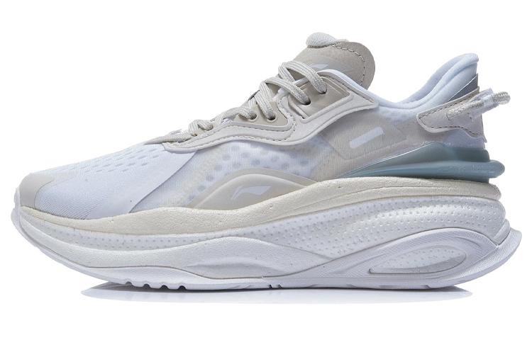 Li Ning Exceed 5 Нескользящие, Износостойкие, Легкие Низкие Беговые Кроссовки Женские Белые AGLR046-2 39