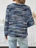2026 Women's Autumn/Winter Round Neck Loose Long Sleeve Tassel Knit Top