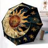 1pc Sun Moon Auto Open/close, All-Season Portable Folding Umbrella for Women & Men, Travel, Everyday, Formal Events - Compact Luxury Parasol, Outdoor