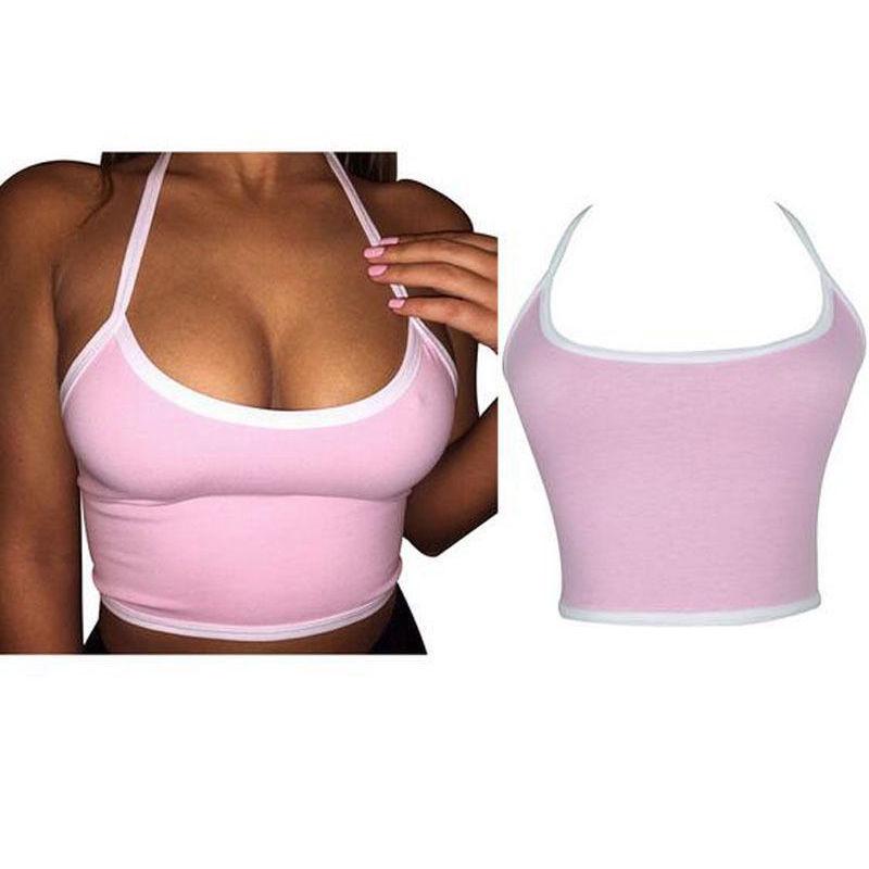 Sexy Summer Fashion Women Tank Tops With Comfortable Cotton Blend Fabric And Vibrant Color Options