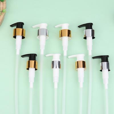 Soap Pump Liquid Pump Head Lotion Dispenser Head Push Type Head 24/28 Thread Bath Shampoo Bottle Press Nozzle Replace Pump Tube