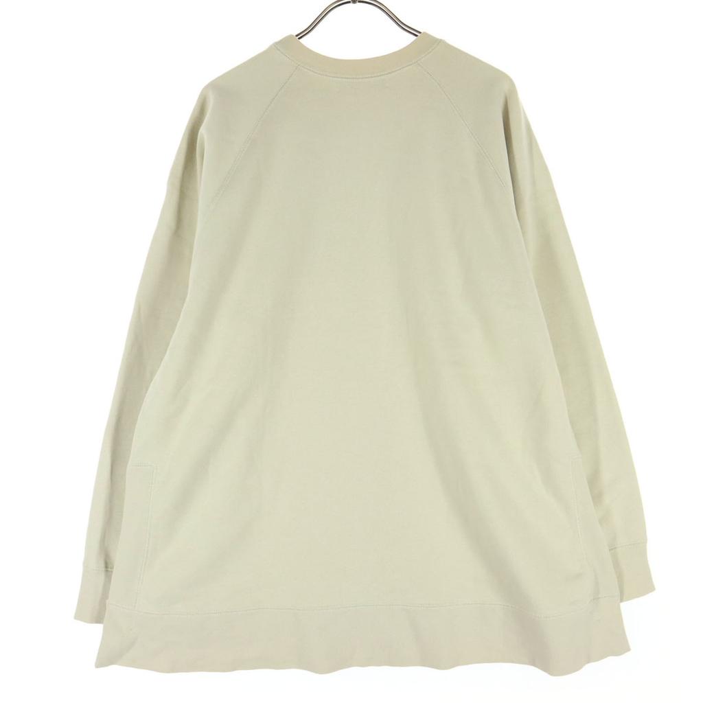 Mila Owen Long Sleeve Trainer F Ivory Sweatshirt 09WCT211521 Women Used