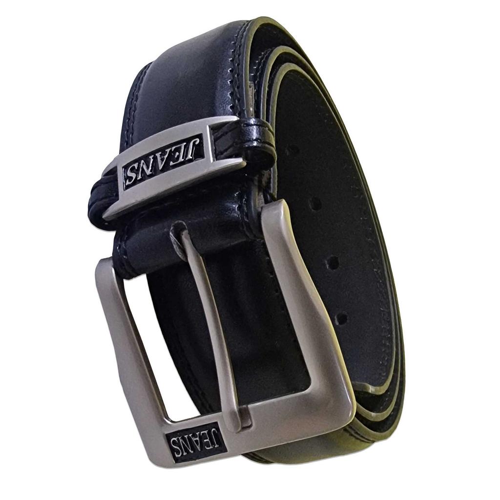 Duke Mens D555 Kenny Bonded Leather Buckle Waist Belt