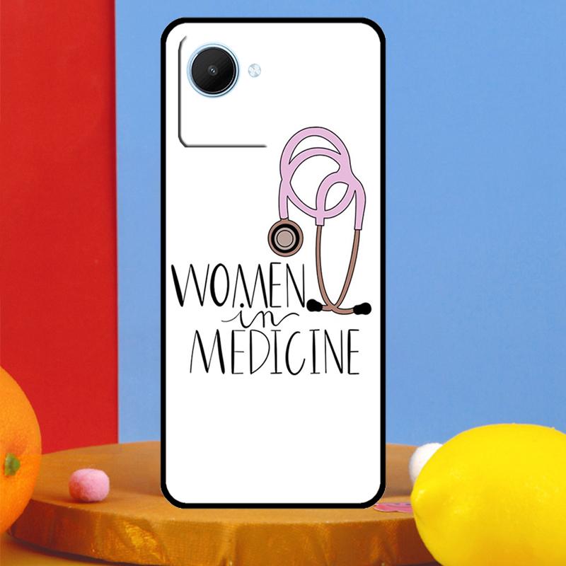 Cartoon Arzt Krankenschwester Für Realme 15 Pro 10 11 12 13 14 Pro Plus GT6 GT7 C61 C67 C63 C71 C55 C51 C65 C53 C75 Hülle