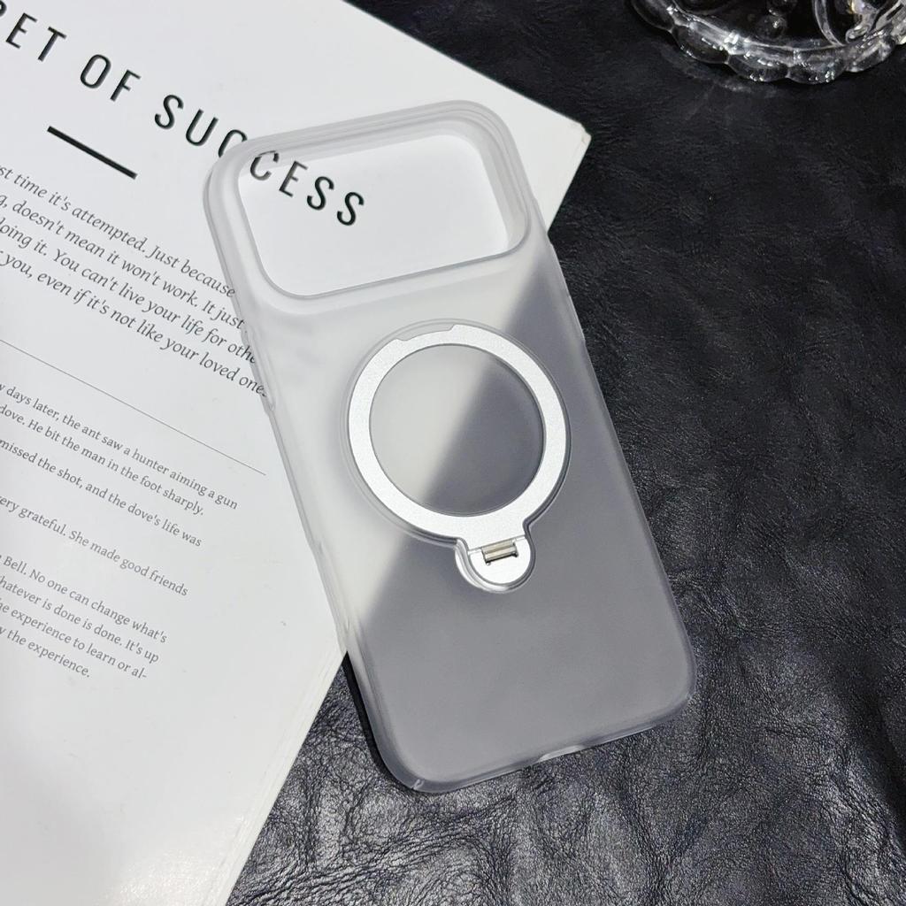 Husă Transparentă Rotativă Magnetică 360° pentru iPhone 17 Pro - Acoperire Completă
