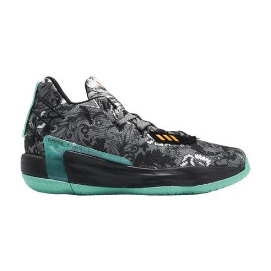 Adidas Dame 7 GCA Floral Мужские FX7446 EU 41 серый/чёрный