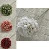 Hydrangea Faux Flowers For Wedding Hall Decorations With Silk Material For Home And Photo Shoots