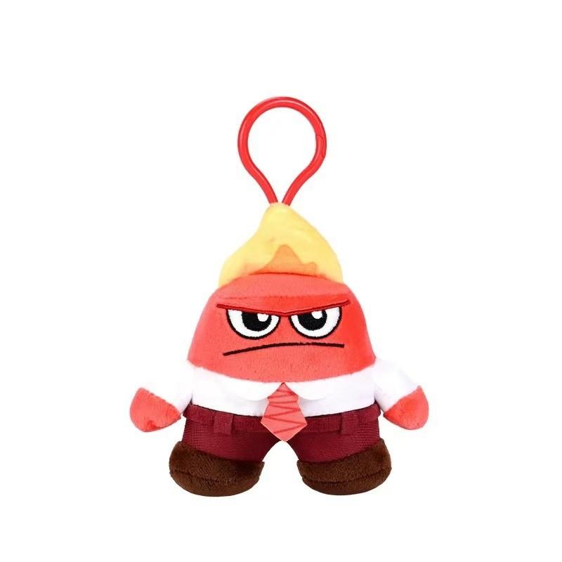 Out Inside Character Plush Keychain Cartoon Backpack Pendant Cute Kids Gift