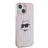 Karl Lagerfeld Klhcp13Mhklpchp Iphone13 6.1 Różowy/Pink Hardcase Iml Choupette Head & Monogram