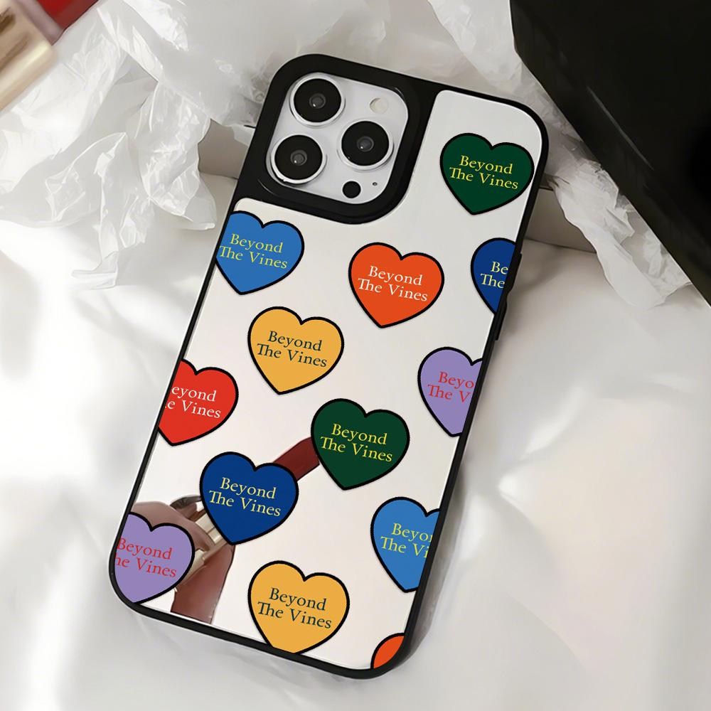 Mirror Phone Case for iPhone 15 11 13 14 for 15 16 Pro Max 12 13 16 Pro Cloud Flower and Animal Cute Style Phone Case