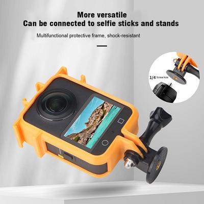Expansion Frame For DJI OSMO 360 1/4 Screw Cold Shoe Interface Quick Release Protective Frame For DJI OSMO360 Camera Accessories