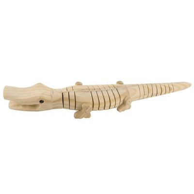 Articulated Wooden Toy Crocodile 5.5 X 30 Cm