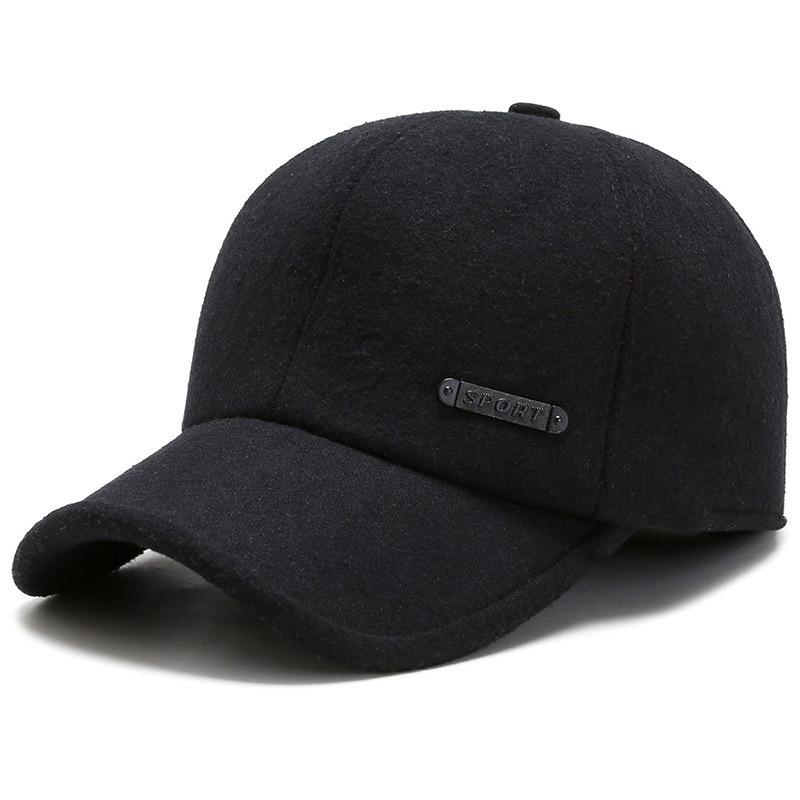 

Winter Hat Cold Proof Warm Outdoor Veratile Caual Middle Aged And Elderly Dad Hat Thickened Fleece Ear Protection Adjustable