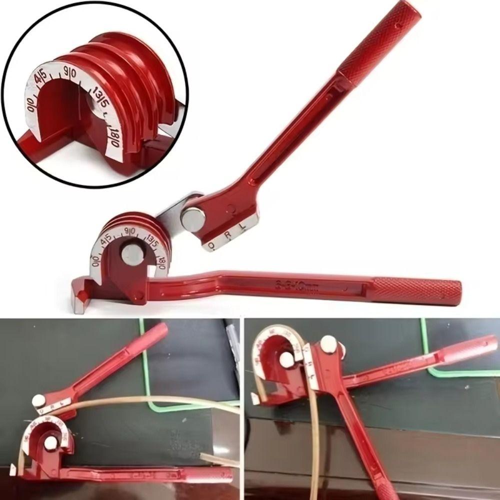 Heavy Duty Manual Bending Tool 6mm 8mm 10mm Fuel Line Curving Plier Pipe Bending Tool  Hand Tool