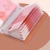 Carnet de Budget Portable en Cuir PU Carnet de Comptes Enveloppes Défis d'Épargne Cadeau du Nouvel An