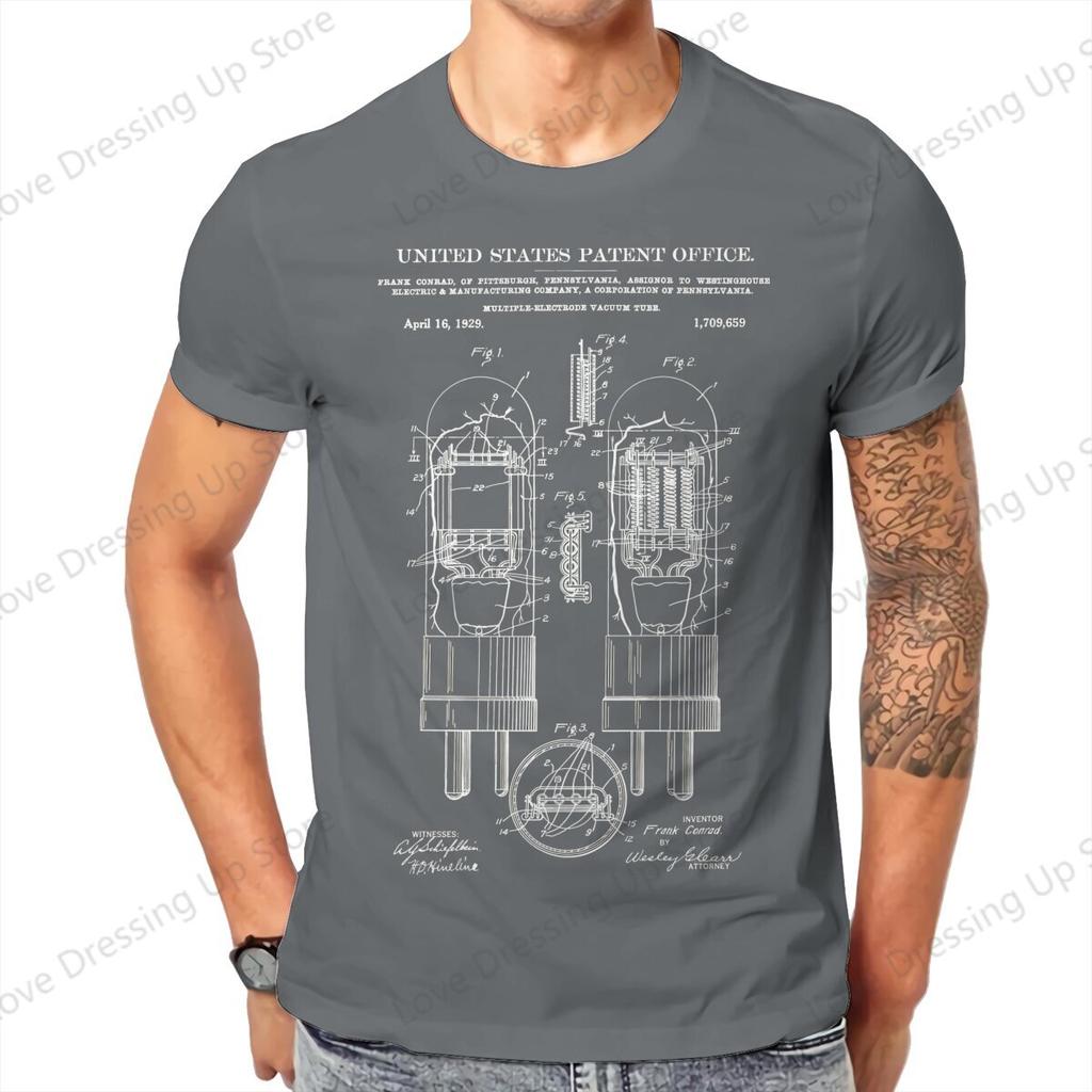 Vacuum Tube Electronic T Shirt Vintage Alternative Unisexs Tshirt Cotton Unisex Clothes