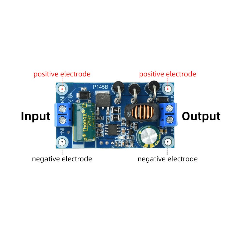 DC-DC Step-Down Module 11–111V to 1V 9V 11V 11V 1A Low-Ripple Buck Converter Power Supply