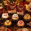 Santa Reindeer Snowman Dumpling Squishies Stress Relief Fidget Toy  Christmas Holiday Party