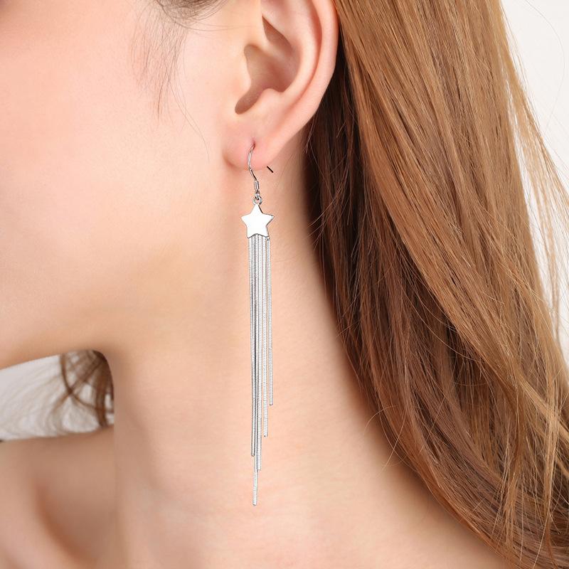 Lindon – boucles d'oreilles en alliage de cuivre et Zircon, boucles d'oreilles pendantes pour femmes, cadeaux de fête de mariage