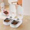 Automatic Electric Plastic Cat Food Dispenser Pet Feeder Pet Food Container Dog Feeding Bowl