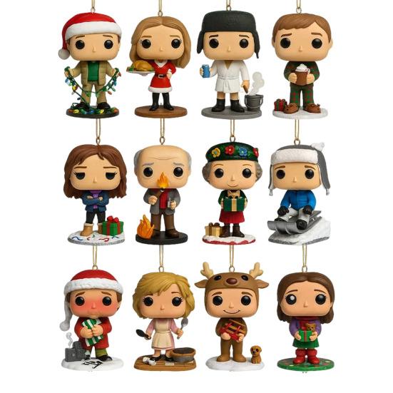 Christmas Vacation Advent Calendar 2025 24-Day Countdown Calendar with 24 Pcs Collectible Doll Figures for Kids And Adults