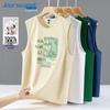 Jeanswest Men's Pure Cotton Sleeveless Sports Tank Top
