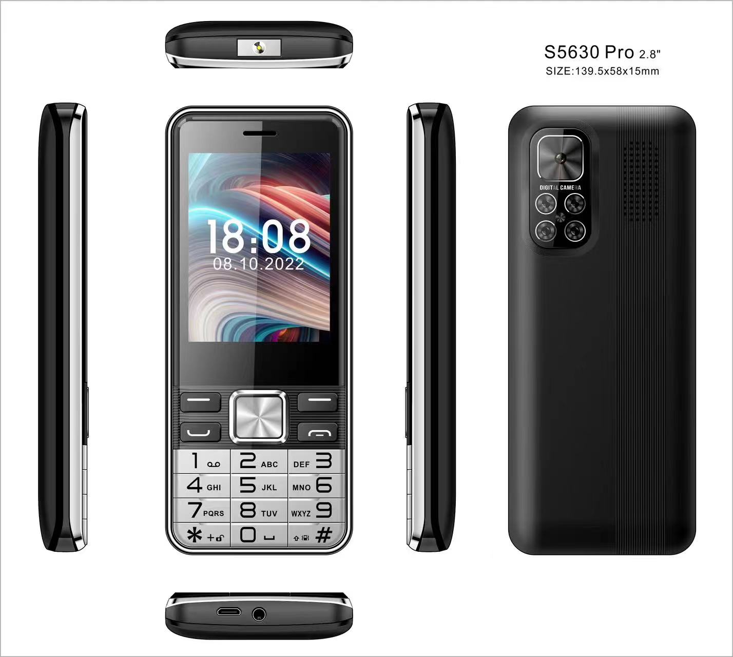 

Низкая цена на мобильный телефон для пожилых людей с четырьмя SIM-картами, большим экраном 2,8 дюйма, большой кнопкой, большим аккумулятором, быстрым набором, недорогим сотовым телефоном для пожилых людей Standard оранжевый