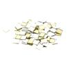 Mirror Stickers 1.2mm 100PCS 10x10mm Disco Ball Glass